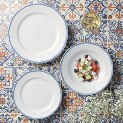 m-dard-de-noblat-scala-bleu-service-18-assiettes-porcelaine image 6