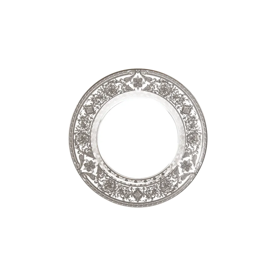 haviland-matignon-assiette-pain-porcelaine-blanc-platine image 1