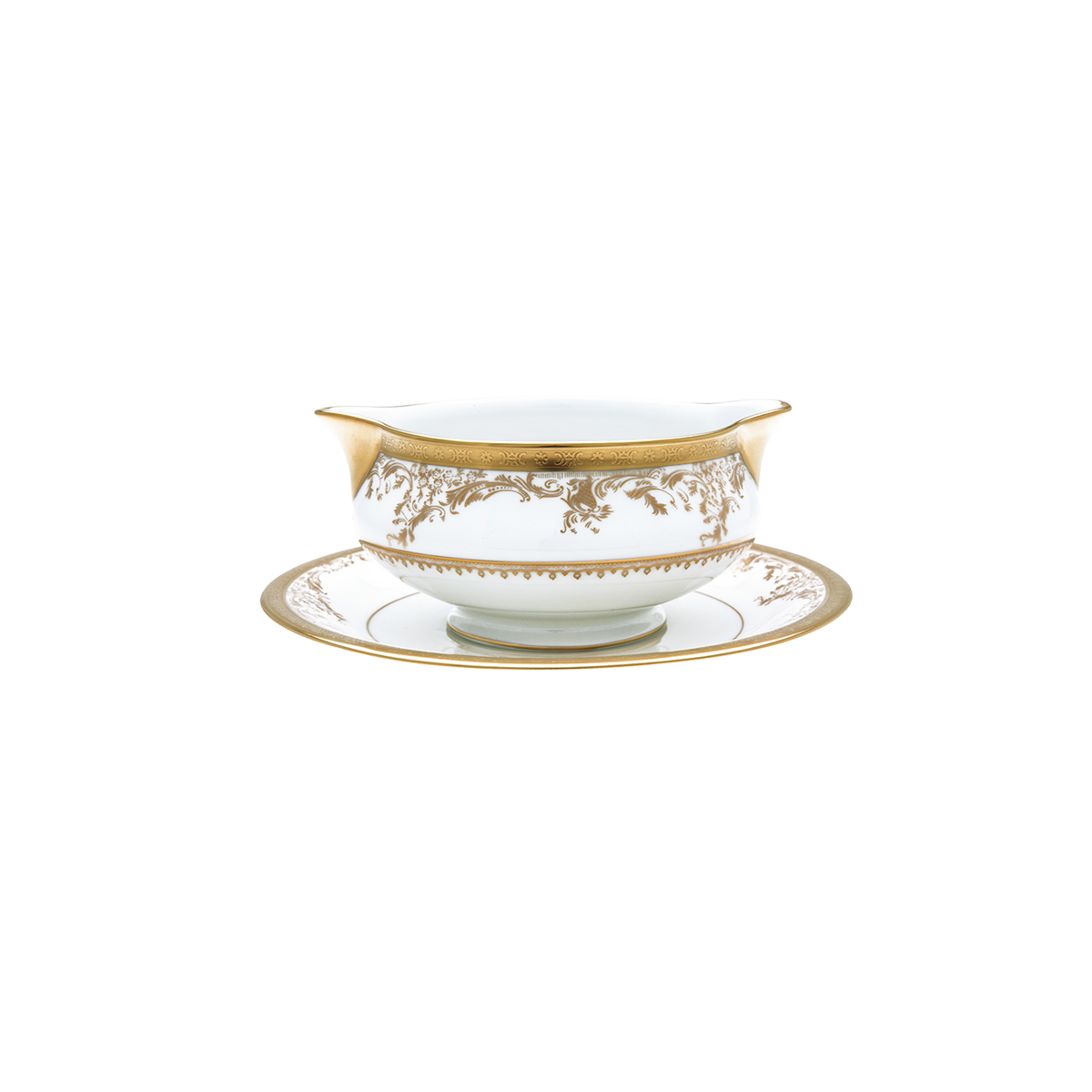 haviland-diplomate-sauci-re-porcelaine-de-limoges-blanche image 1