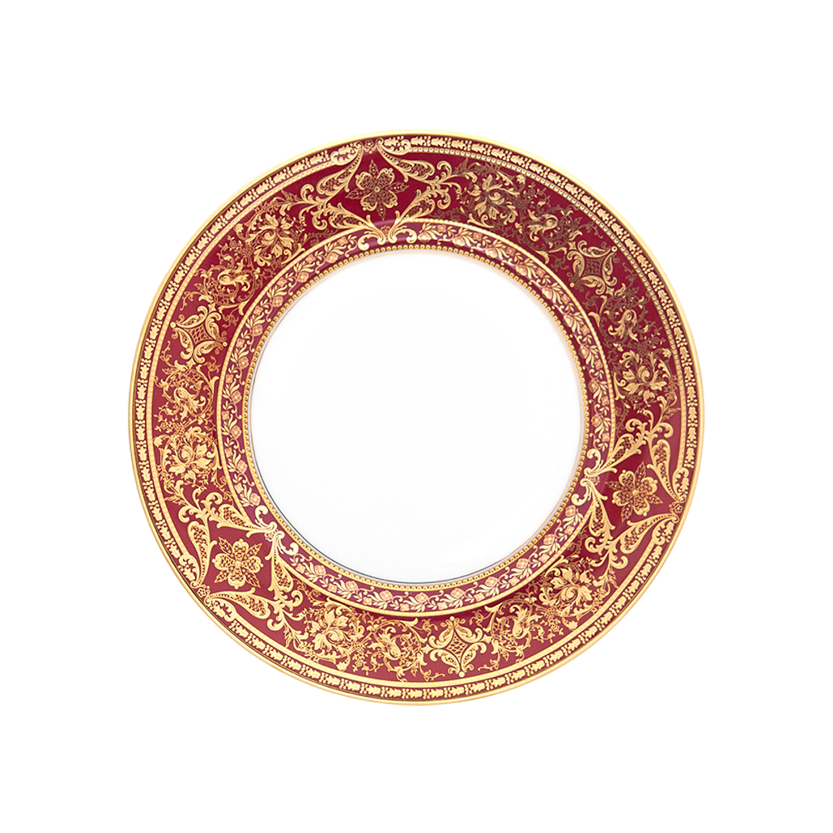 haviland-matignon-assiette-dessert-cerise-or-porcelaine image 1
