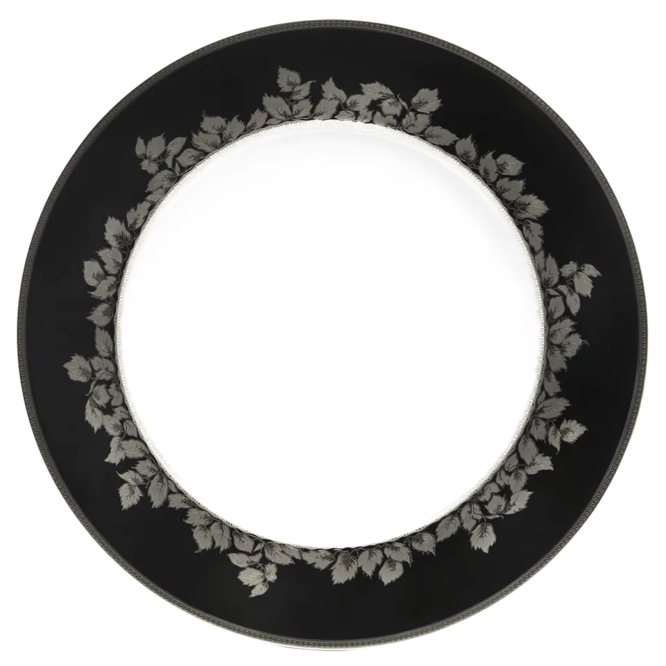 haviland-feuille-de-platine-assiette-pr-sentation-platine image 1