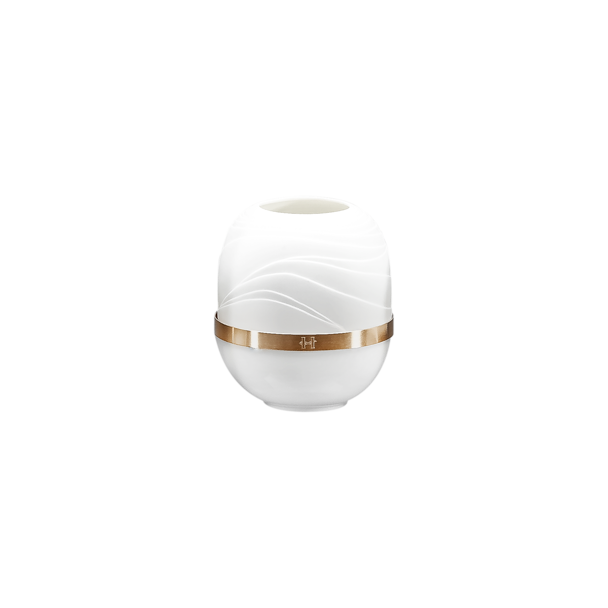 haviland-dune-photophore-moyen-porcelaine-blanche image 1