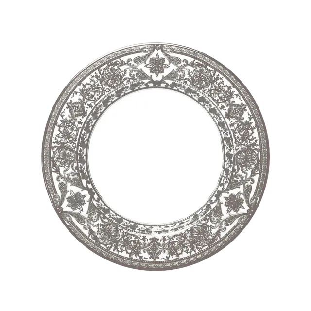 haviland-matignon-assiette-creuse-blanc-platine image 1