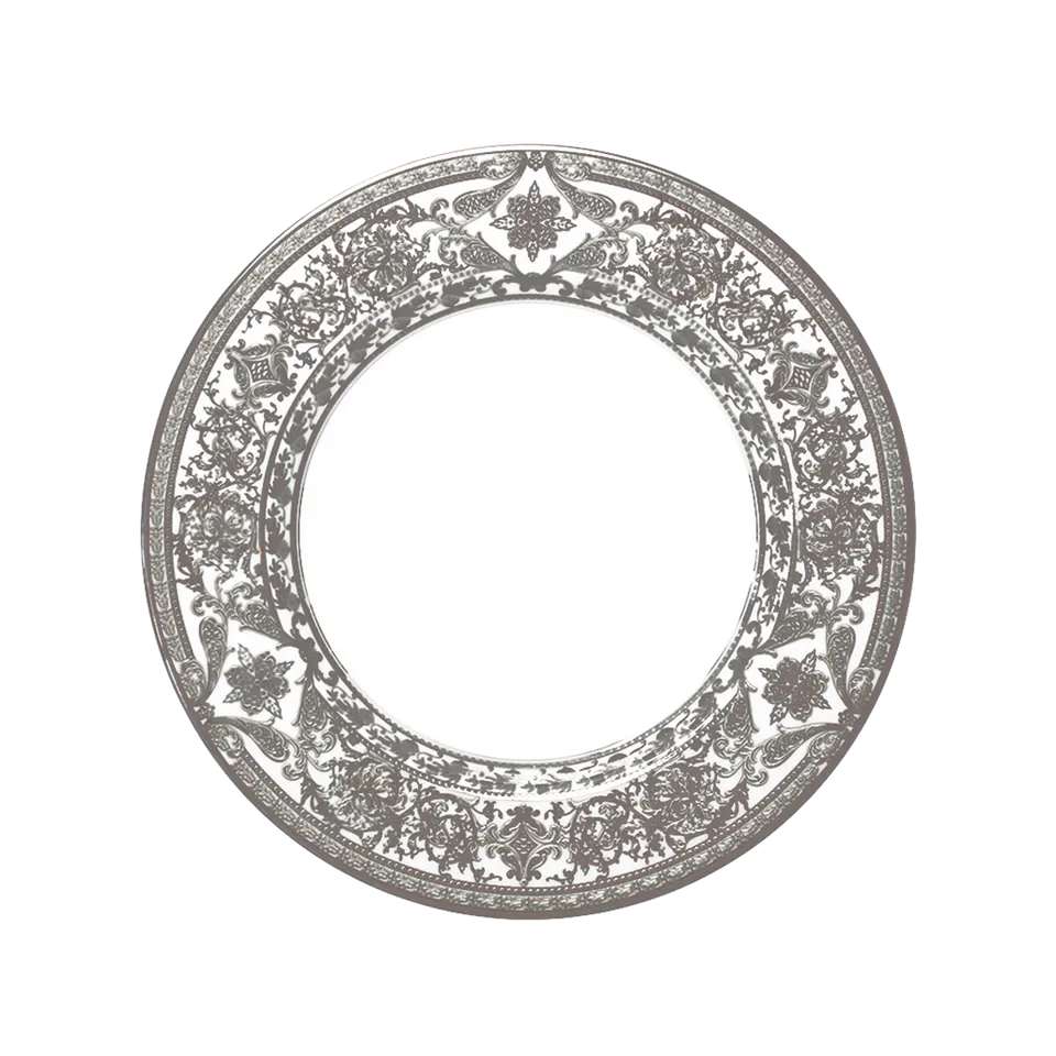 haviland-matignon-assiette-creuse-blanc-platine image 1