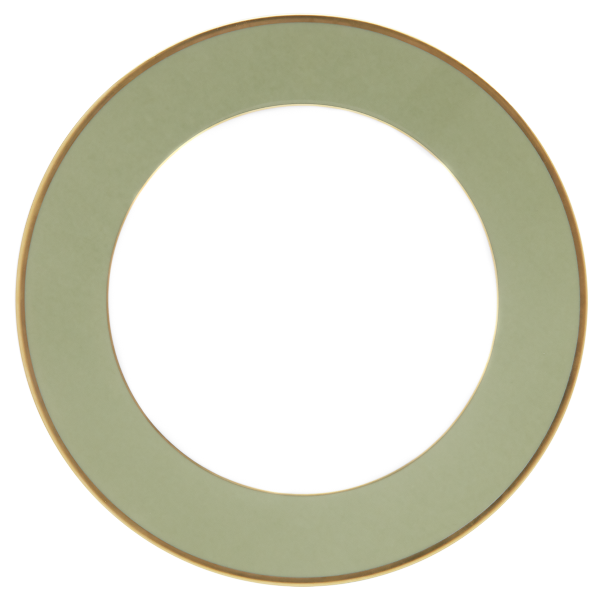 haviland-h-ritage-assiette-pr-sentation-vert-p-le-or image 1