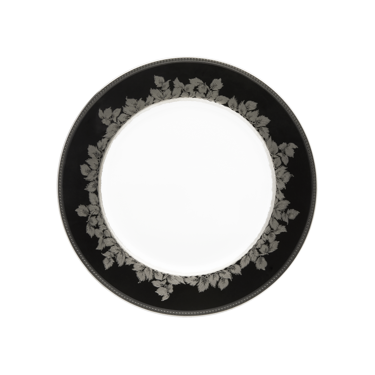 haviland-feuille-de-platine-assiette-dessert-platine image 1