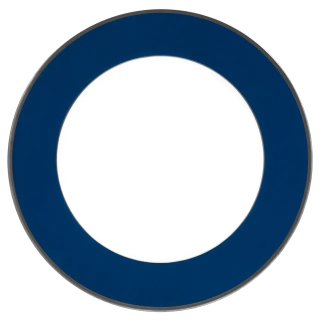 haviland-h-ritage-assiette-de-pr-sentation-bleu-platine-porcelaine image 1