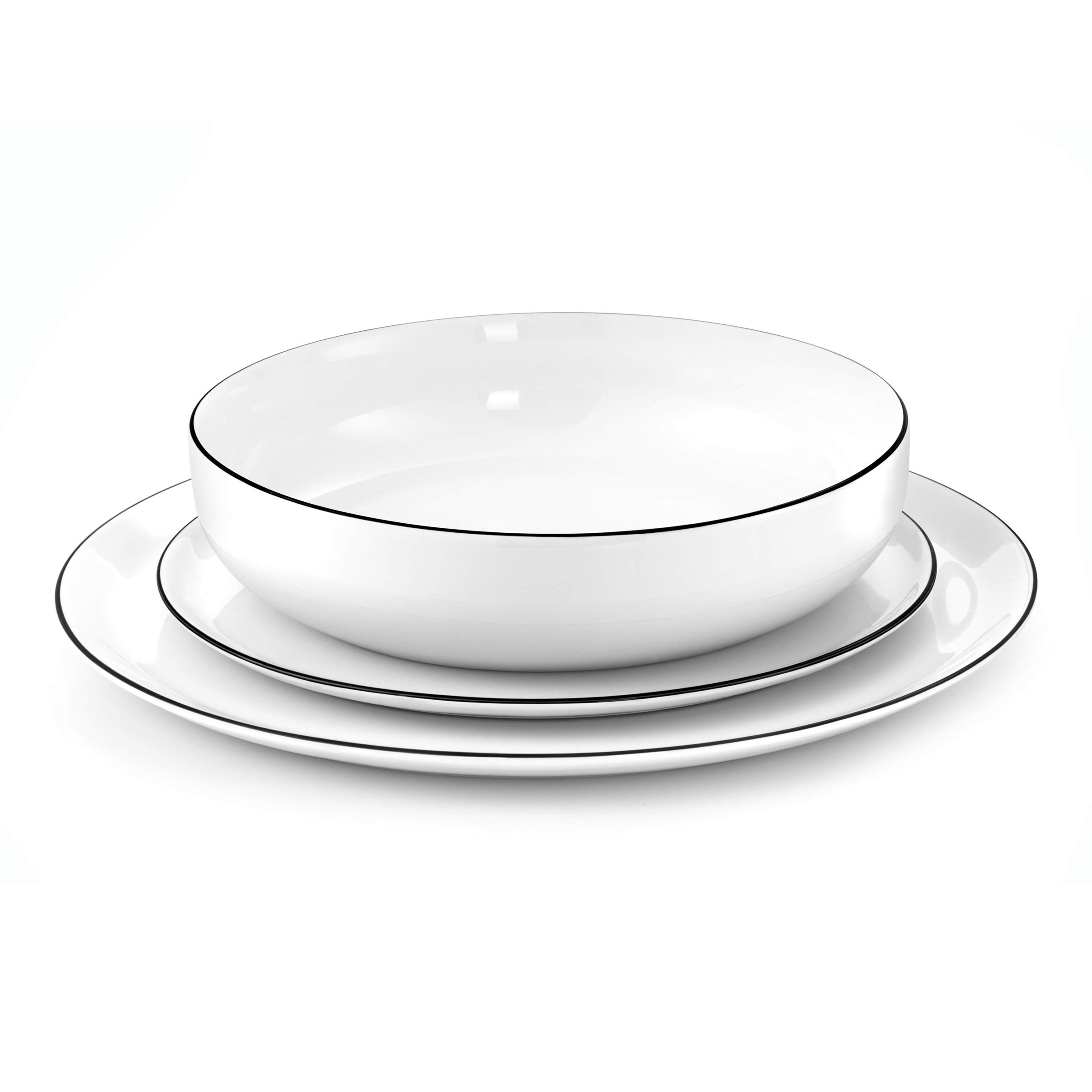 m-dard-de-noblat-yaka-assiettes-dessert-21-5-cm-noir-lot-6-porcelaine image 2