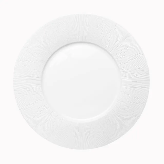 haviland-infini-assiette-d-ner-porcelaine-blanc image 1
