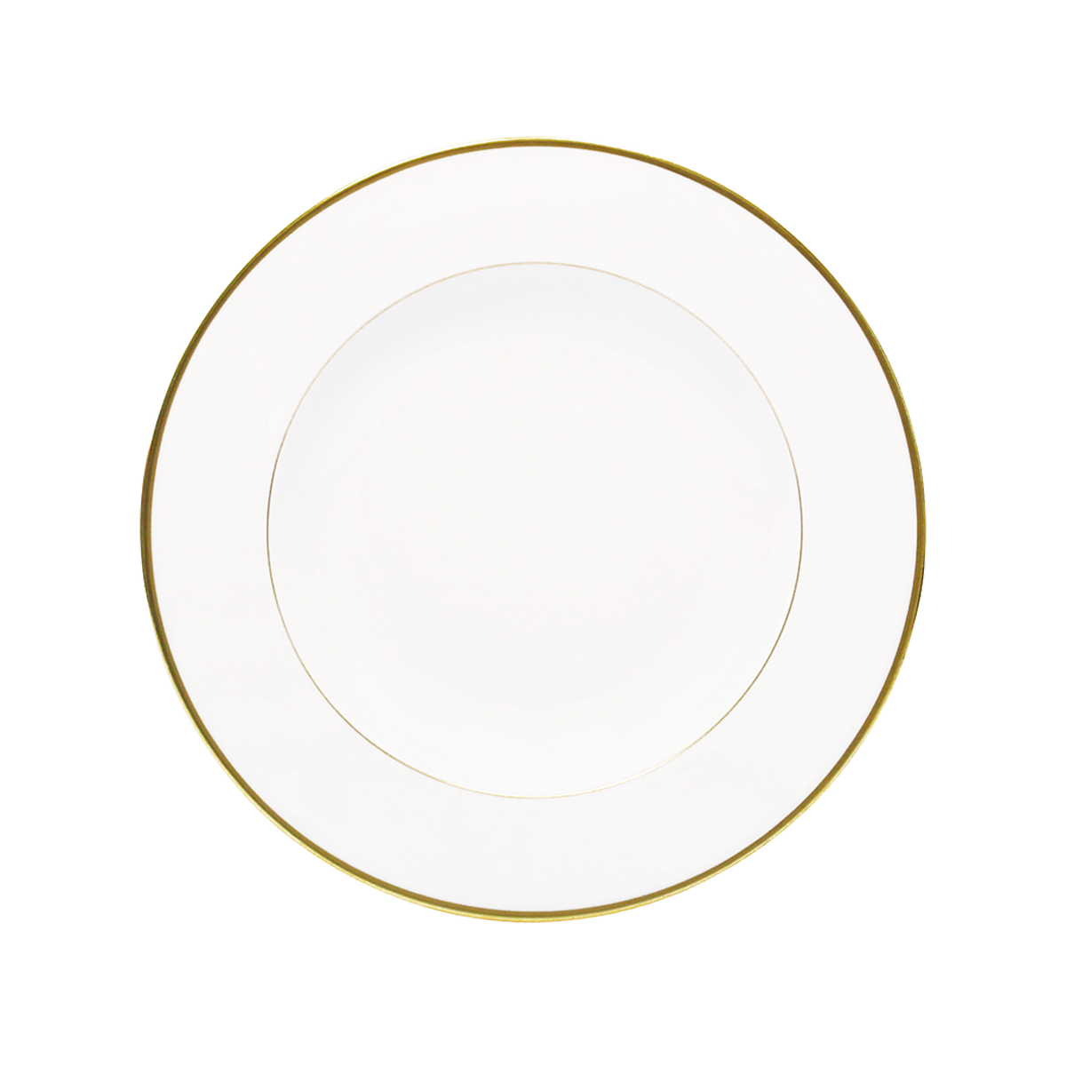 haviland-orsay-assiette-creuse-aile-or-porcelaine image 1