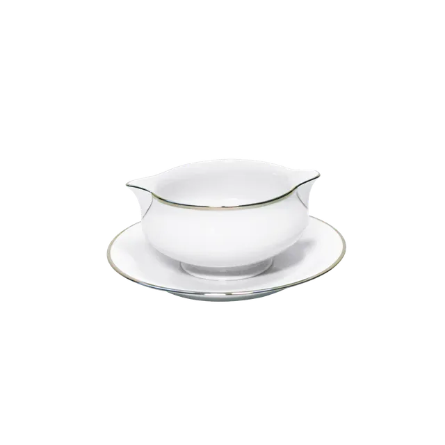 haviland-orsay-sauci-re-porcelaine-filet-platine image 1