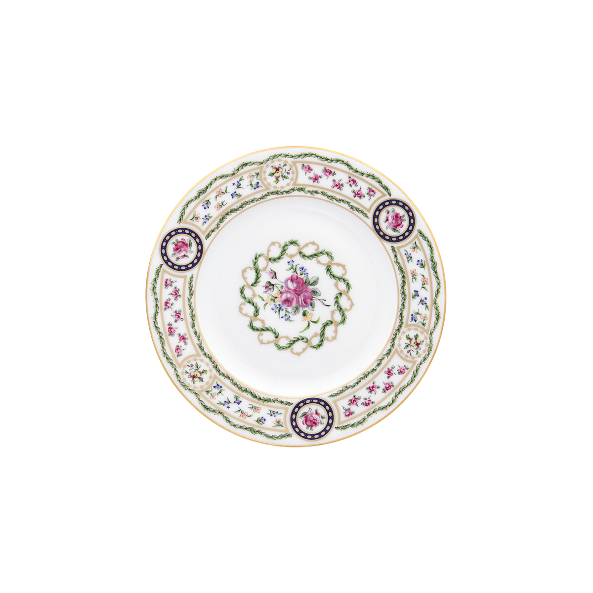 haviland-louveciennes-assiette-pain-porcelaine-blanche image 1