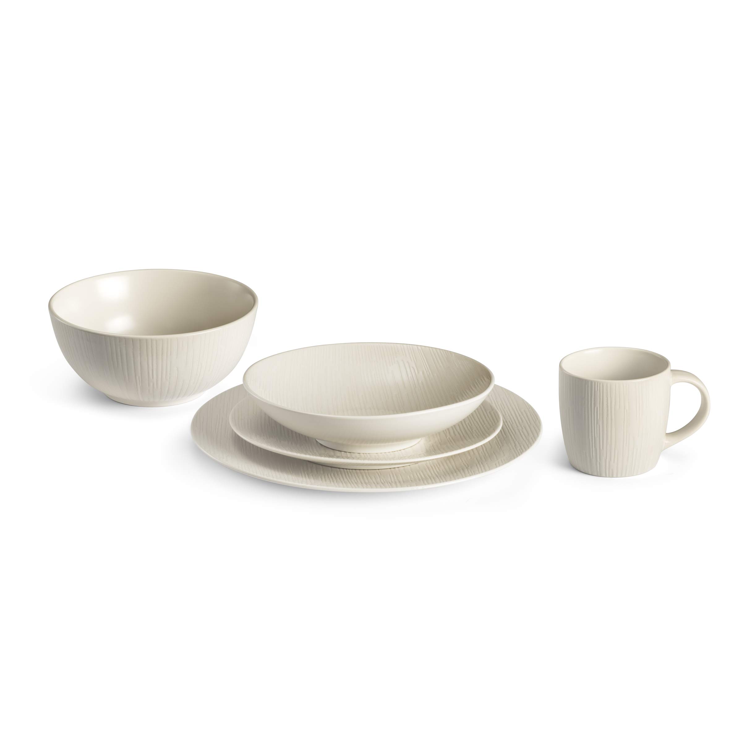 m-dard-de-noblat-magma-assiette-dessert-20-cm-lot-6-ivoire image 3