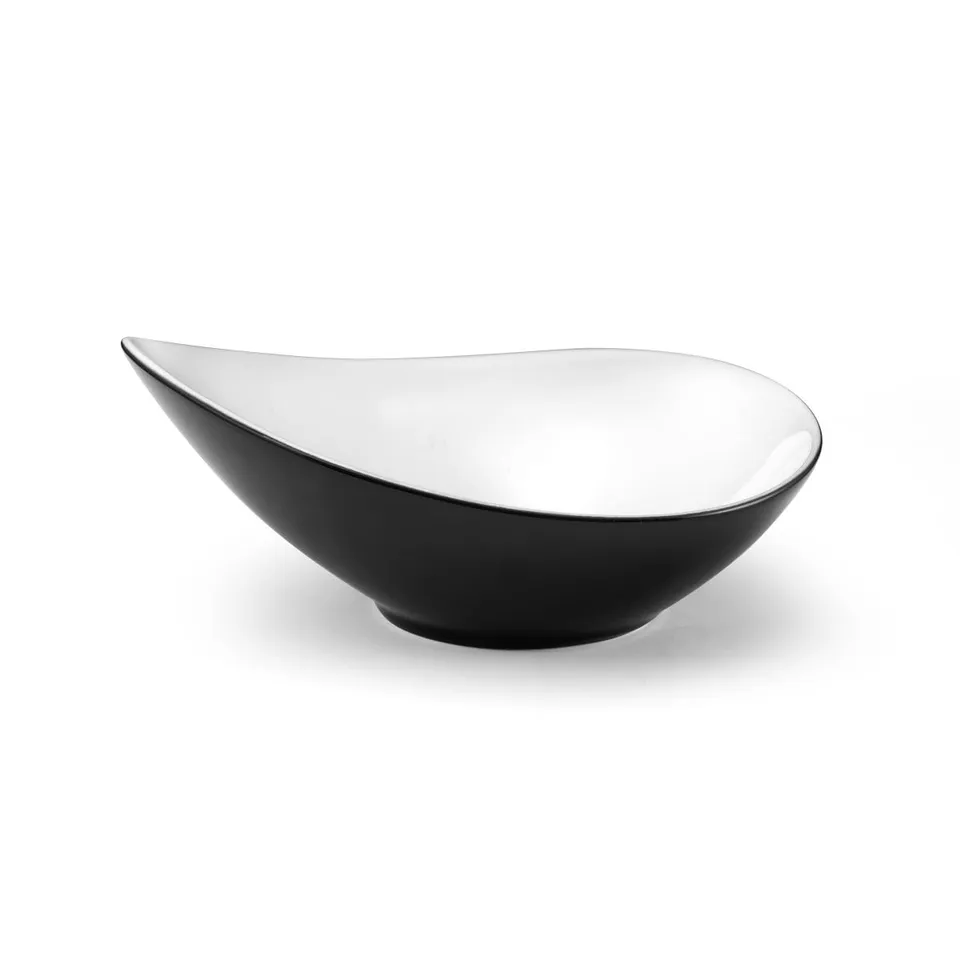 m-dard-de-noblat-sven-assiette-creuse-porcelaine-20-cm-noir-x6 image 1