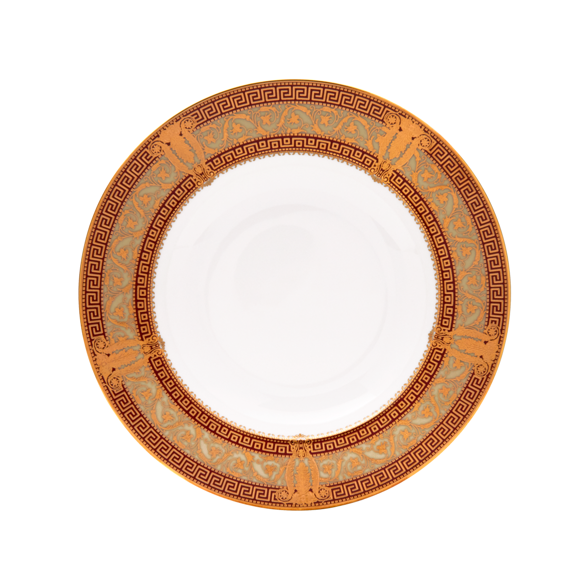 haviland-salon-murat-assiette-creuse-porcelaine-cerise-or image 1