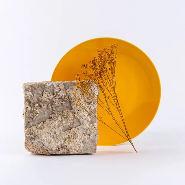 ogre-la-fabrique-essentielle-assiette-plate-jaune-moutarde-25-cm image 1