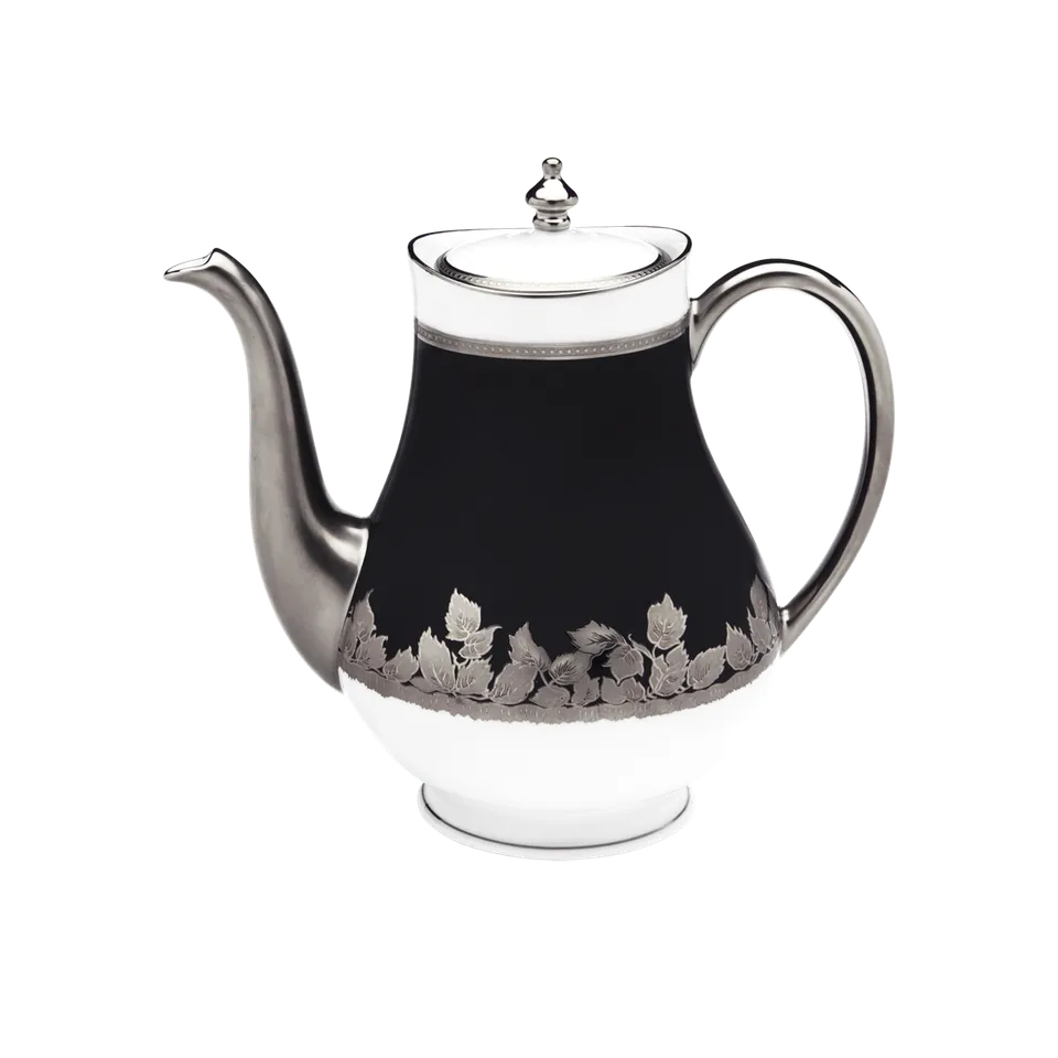 haviland-feuille-de-platine-plat-ovale-porcelaine image 1