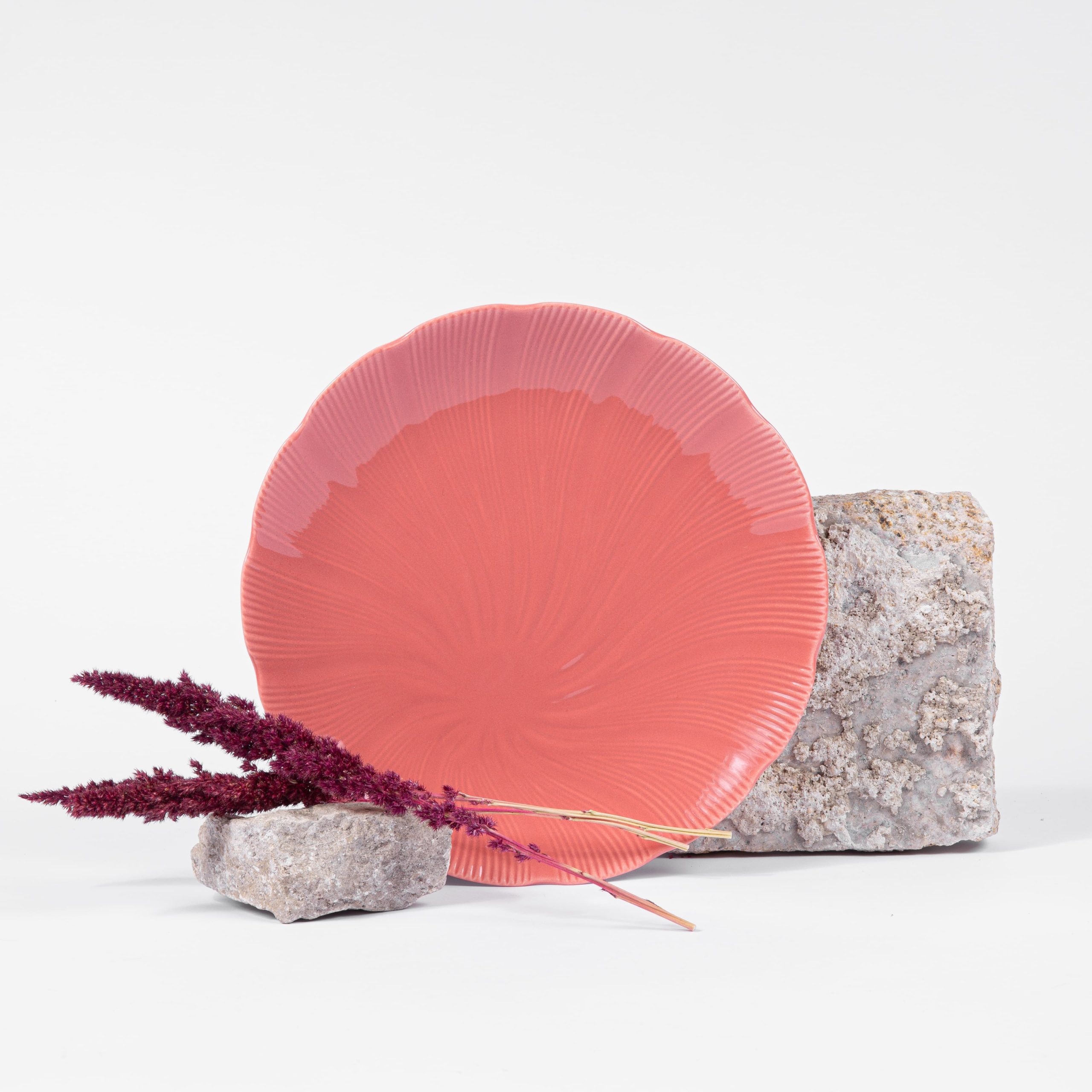 ogre-la-fabrique-tahiti-assiette-plate-terracotta-25-cm image 1