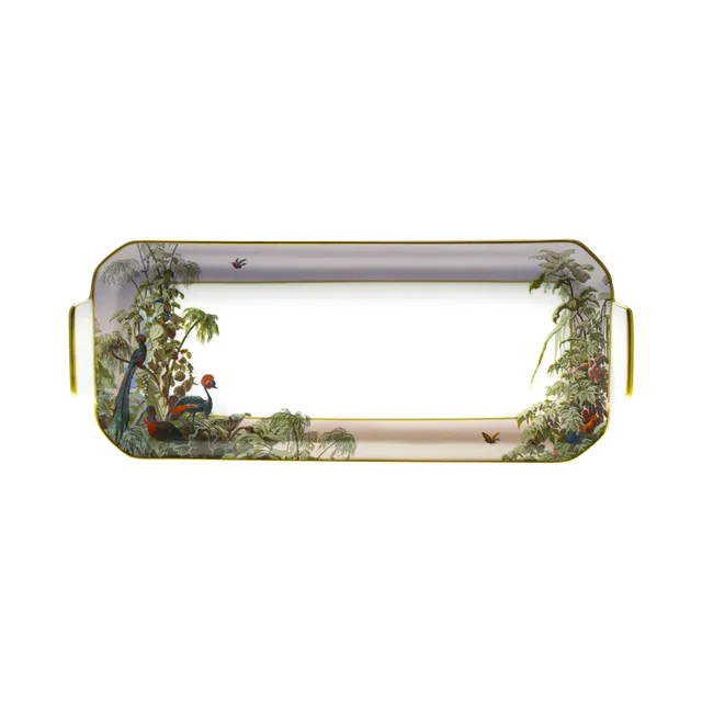haviland-le-br-sil-plat-cake-porcelaine-d-cor-zuber image 1