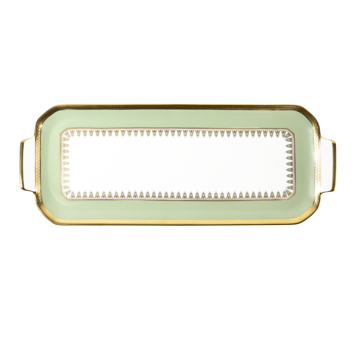 haviland-oasis-plat-cake-porcelaine-blanche image 1