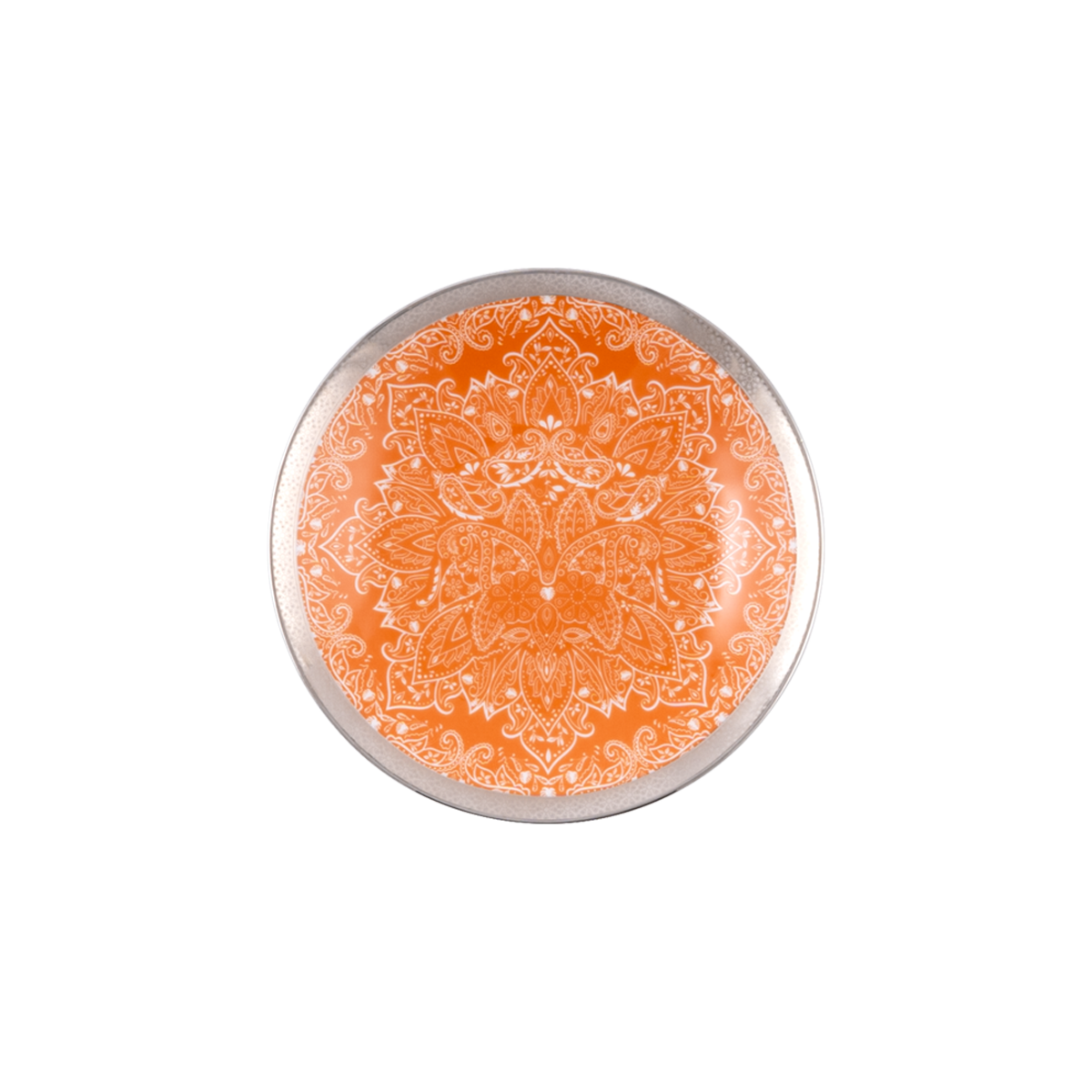 haviland-romane-assiette-pain-orange-porcelaine image 1