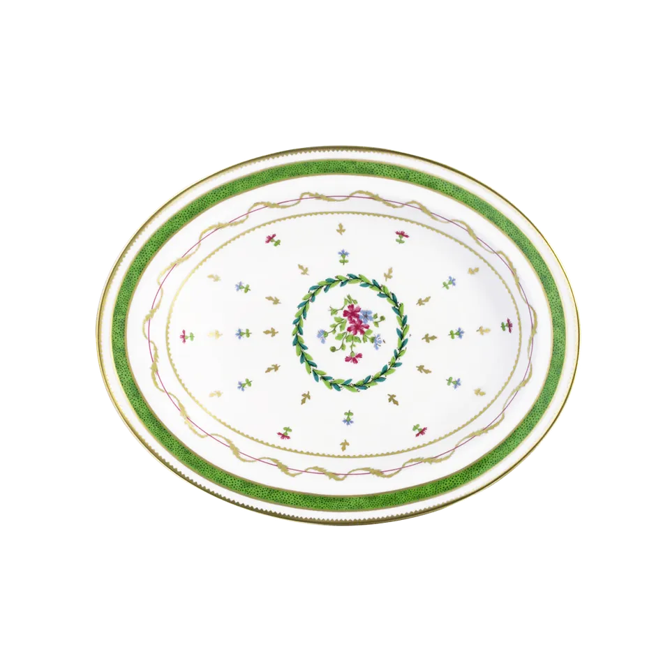 haviland-vieux-paris-vert-compotier-porcelaine image 1