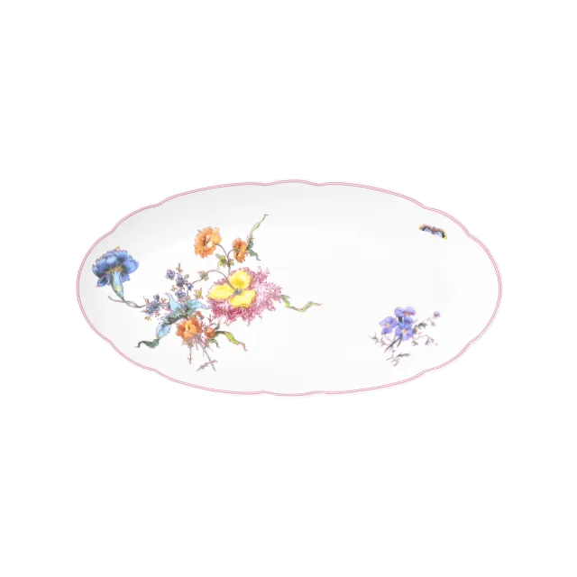 haviland-h-ritage-ravier-fleurs-d-auteuil-porcelaine image 1