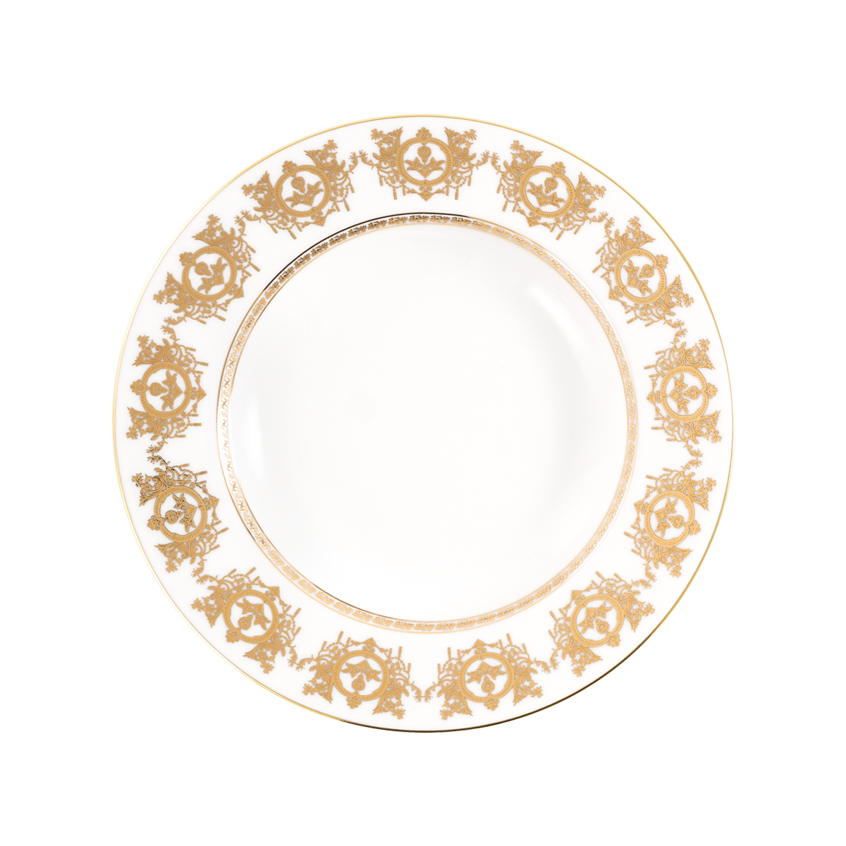haviland-ritz-imp-rial-assiette-creuse-porcelaine-blanche image 1