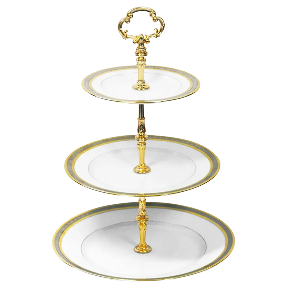 haviland-place-vend-me-serviteur-3-niveaux-porcelaine-blanche image 1