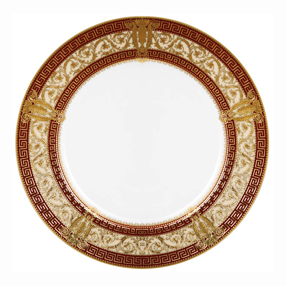 haviland-salon-murat-assiette-d-ner-cerise-or-porcelaine image 1