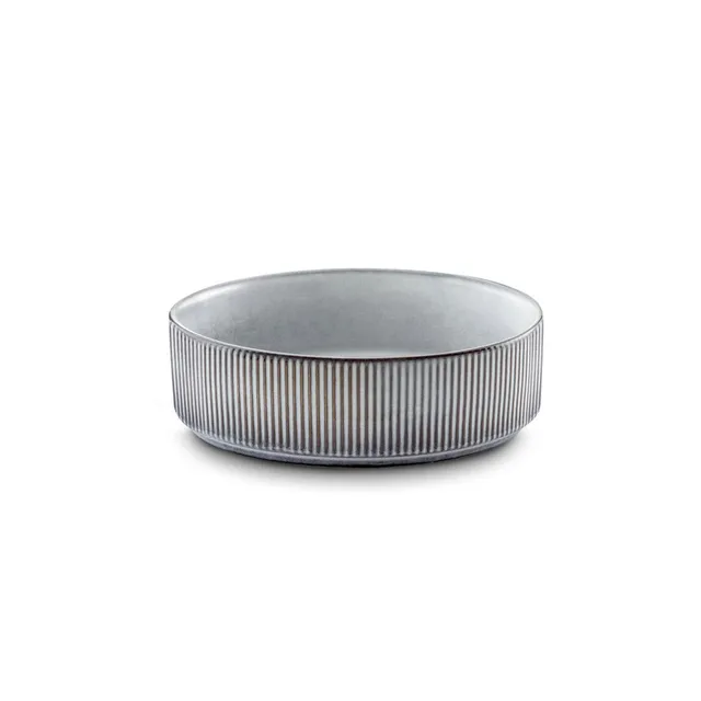 m-dard-de-noblat-agora-assiette-creuse-16-5-cm-gris-lot-de-6 image 1