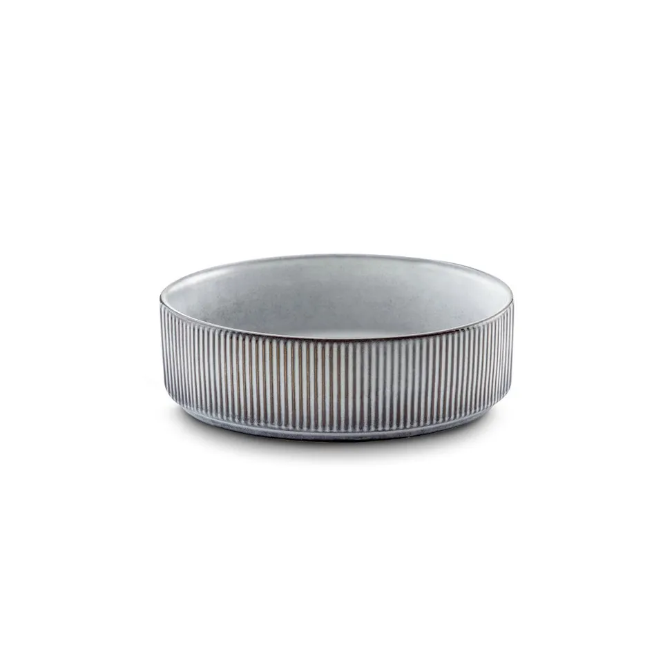 m-dard-de-noblat-agora-assiette-creuse-16-5-cm-gris-lot-de-6 image 1