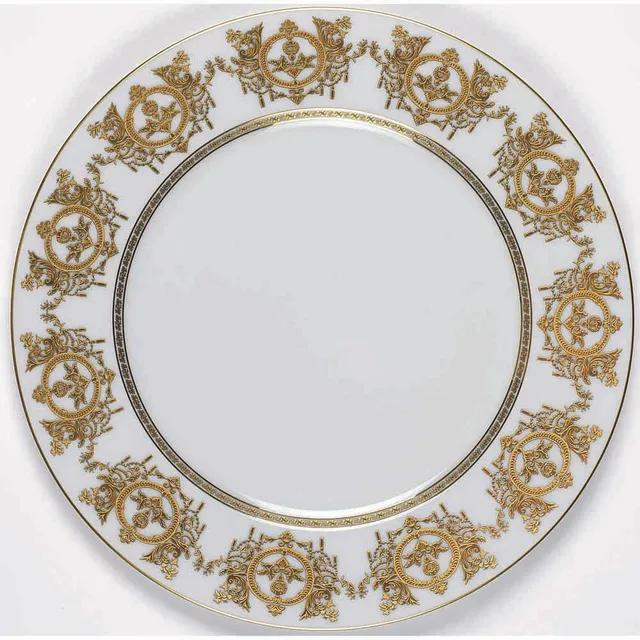 haviland-ritz-imp-rial-assiette-pr-sentation-blanche image 1