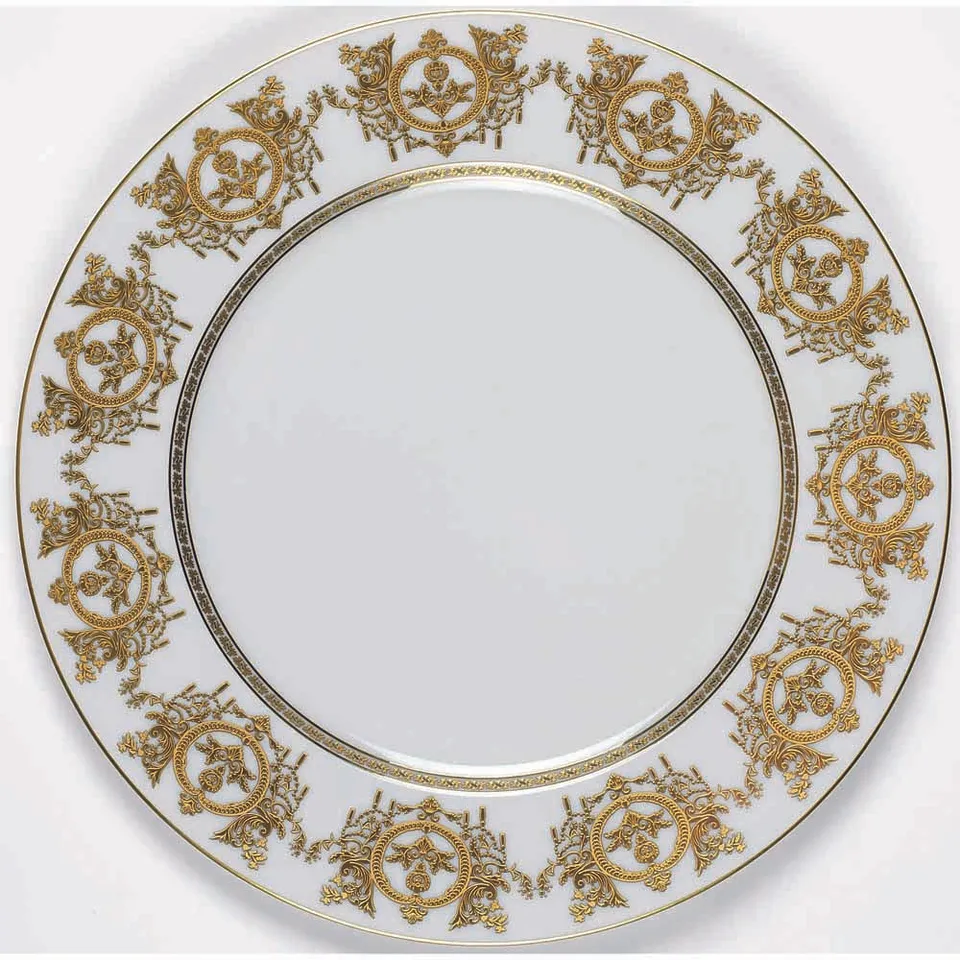 haviland-ritz-imp-rial-assiette-pr-sentation-blanche image 1