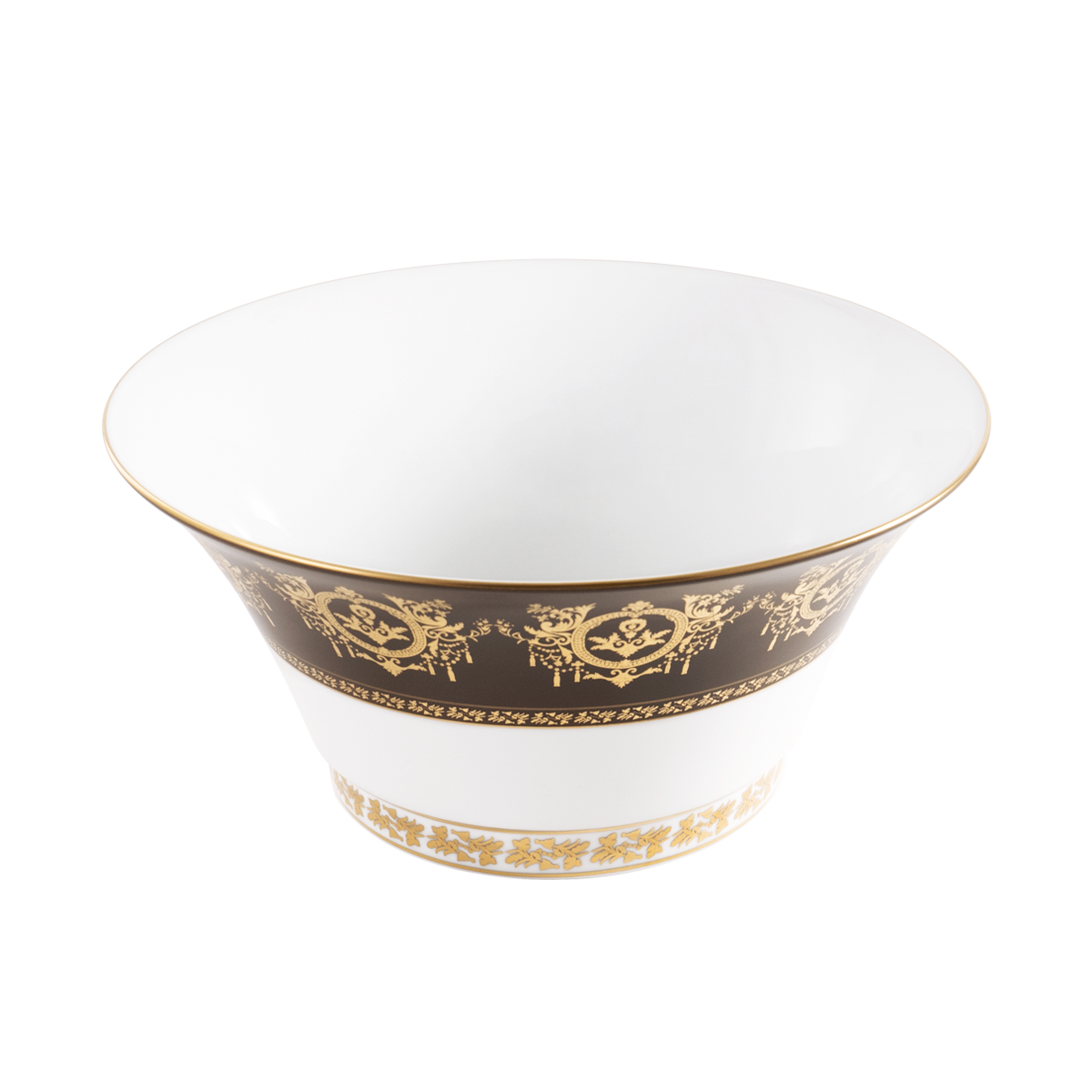 haviland-ritz-imp-rial-saladier-bronze-porcelaine-ritz-paris image 1