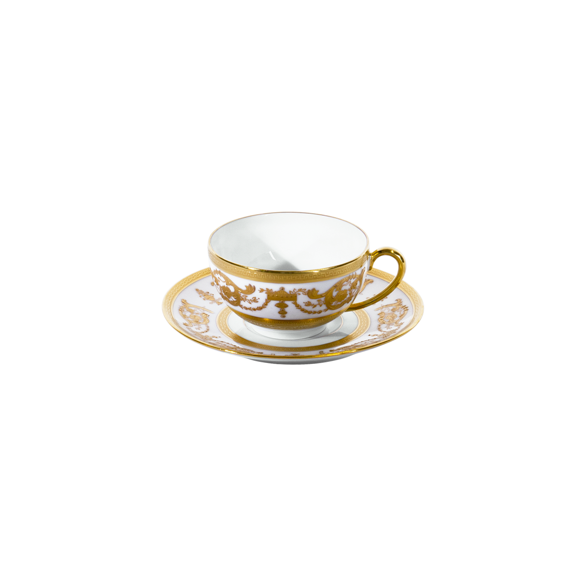 haviland-imp-rator-tasse-th-blanche-et-or image 1