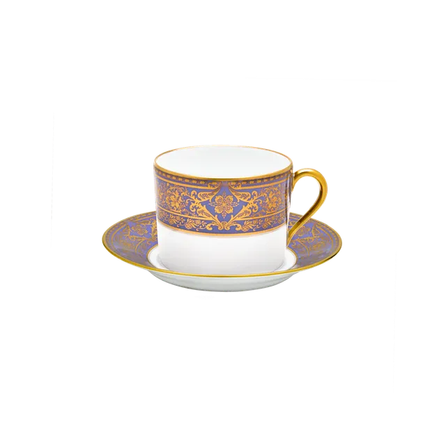 haviland-matignon-tasse-d-jeuner-porcelaine-lavande-or image 1