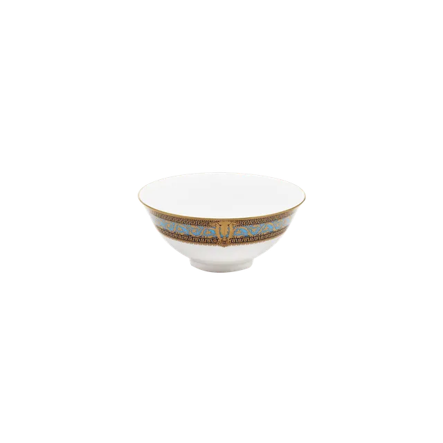 haviland-salon-murat-bol-soupe-bleu-ciel-or-porcelaine image 1