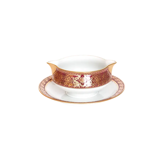 haviland-matignon-sauci-re-porcelaine-cerise-or image 1