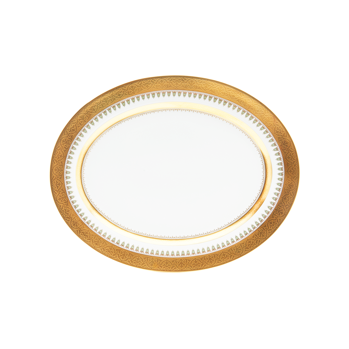 haviland-matrah-plat-ovale-porcelaine-limoges image 1