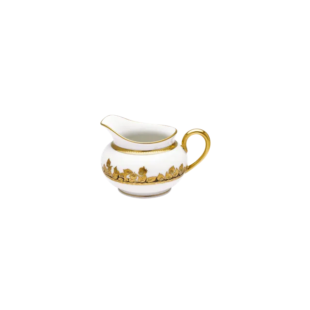 haviland-feuille-d-or-cr-mier-porcelaine-dor image 1