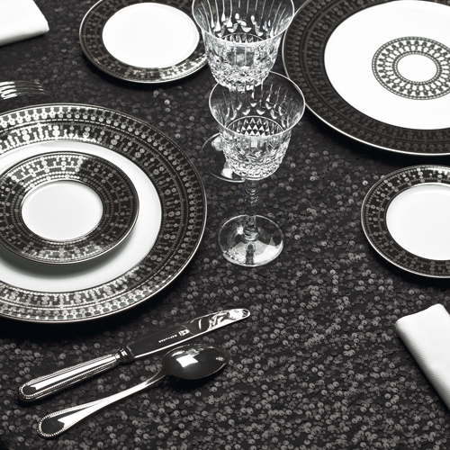 haviland-tiara-assiette-dessert-noir-platine image 2