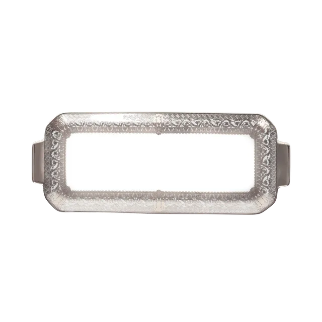 haviland-salon-murat-plat-cake-blanc-platine image 1