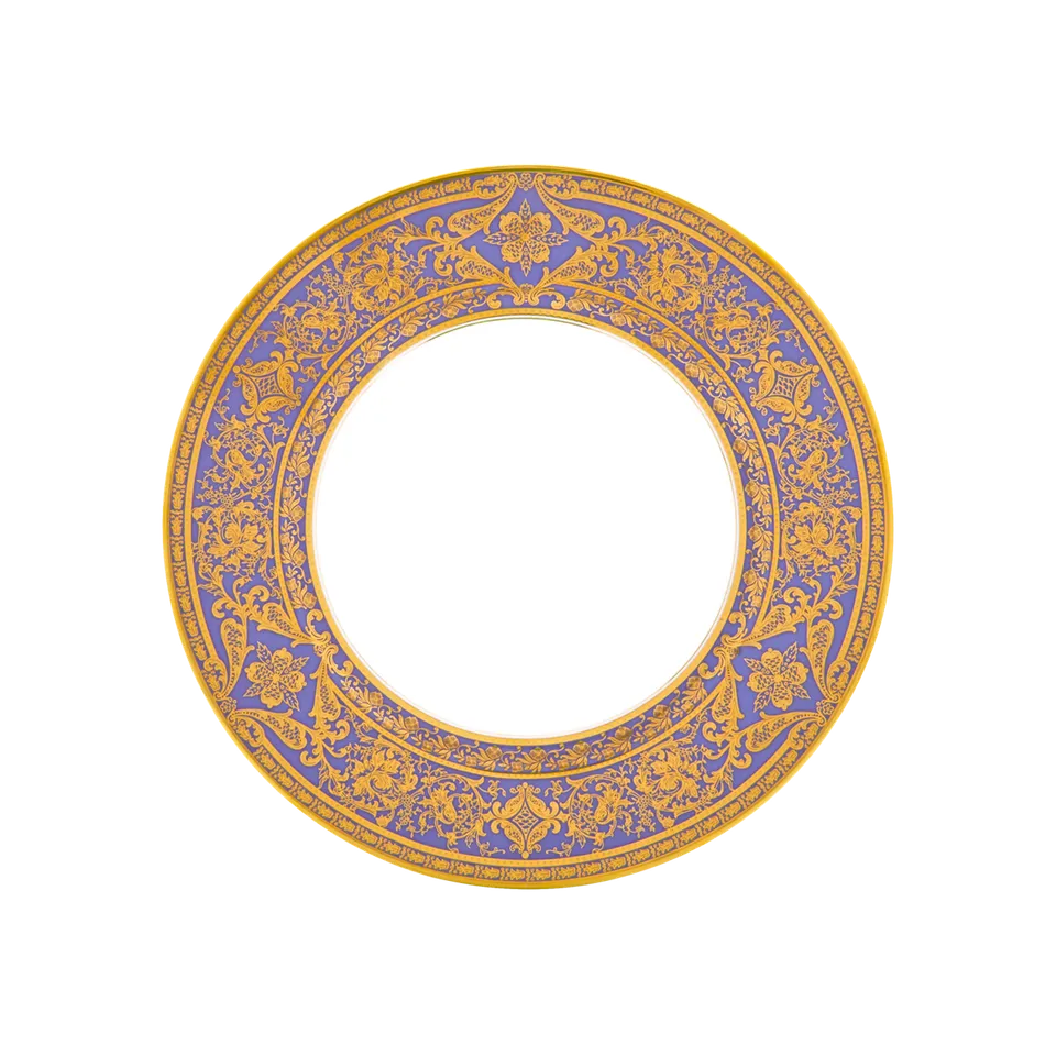 haviland-matignon-assiette-dessert-lavande-or image 1