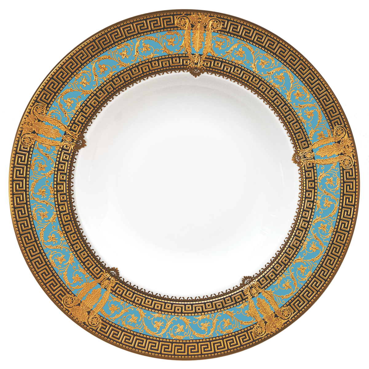 haviland-salon-murat-plat-rond-creux-bleu-ciel image 1