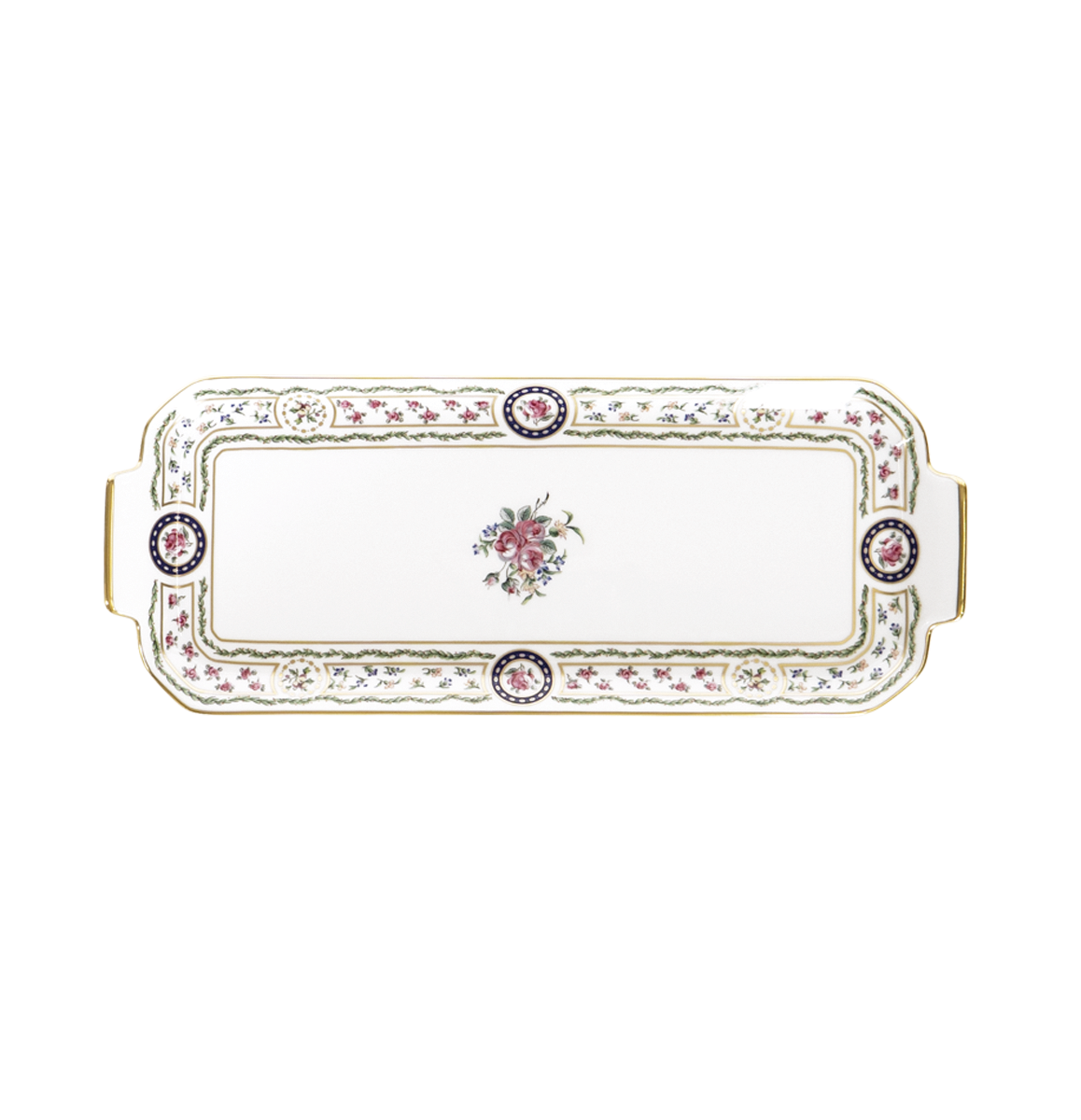 haviland-louveciennes-plat-cake-porcelaine-long image 1