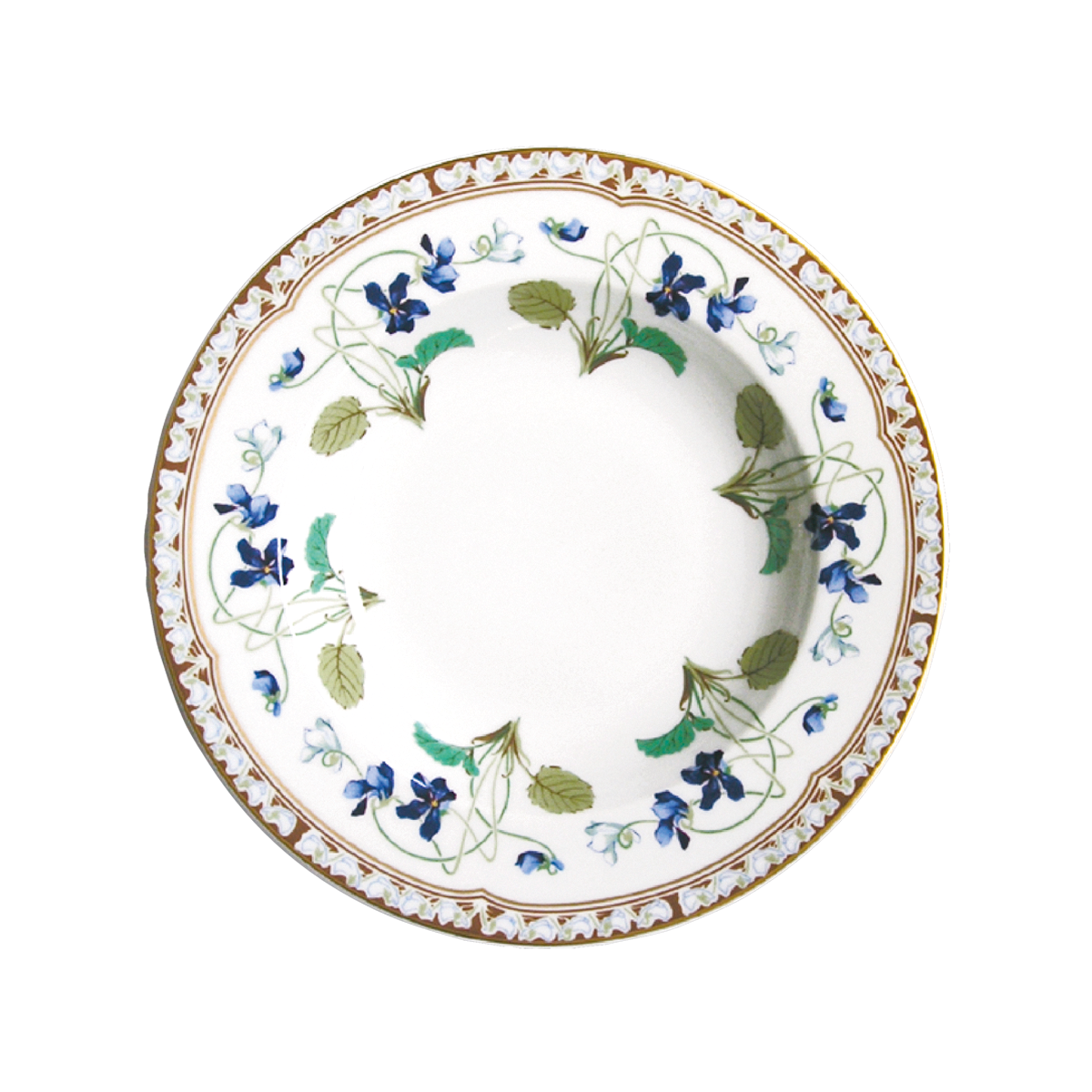 haviland-imp-ratrice-eug-nie-assiette-creuse-porcelaine image 1