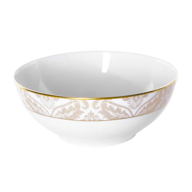 haviland-damass-ritz-paris-saladier-blanc-porcelaine image 1