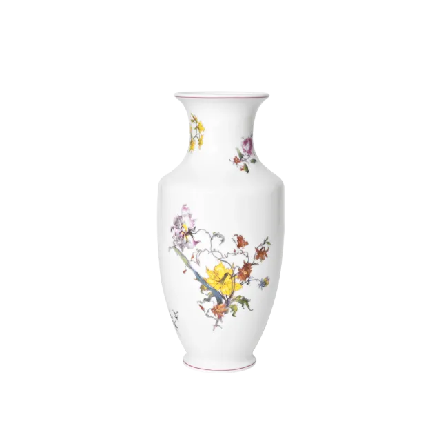 haviland-h-ritage-vase-28cm-fleurs-d-auteuil-porcelaine-limoges image 1