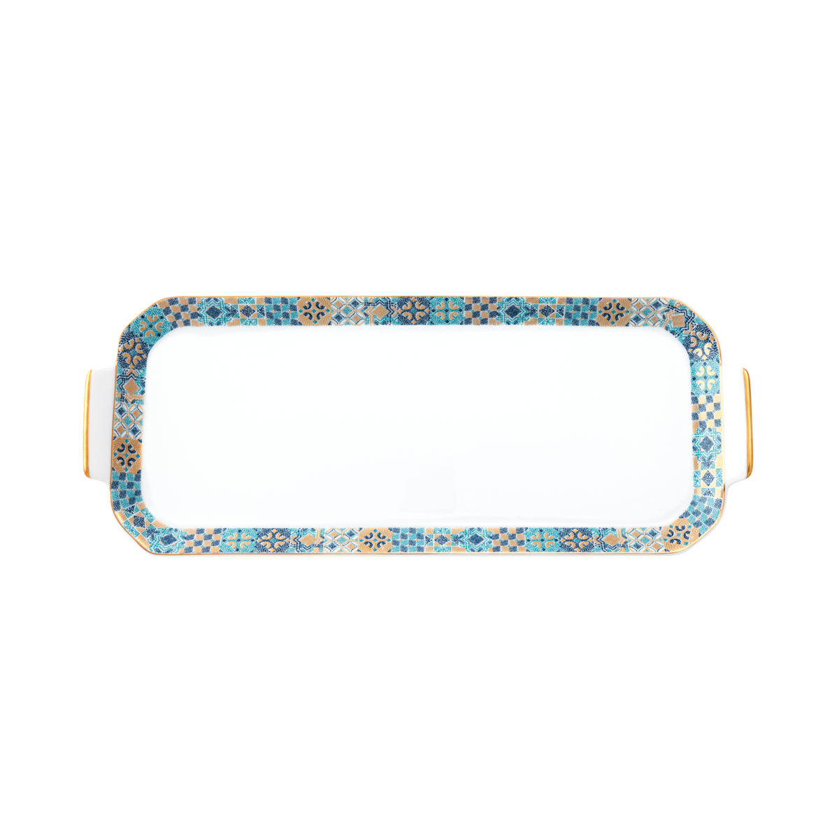 haviland-portofino-plat-cake-porcelaine-blanc image 1